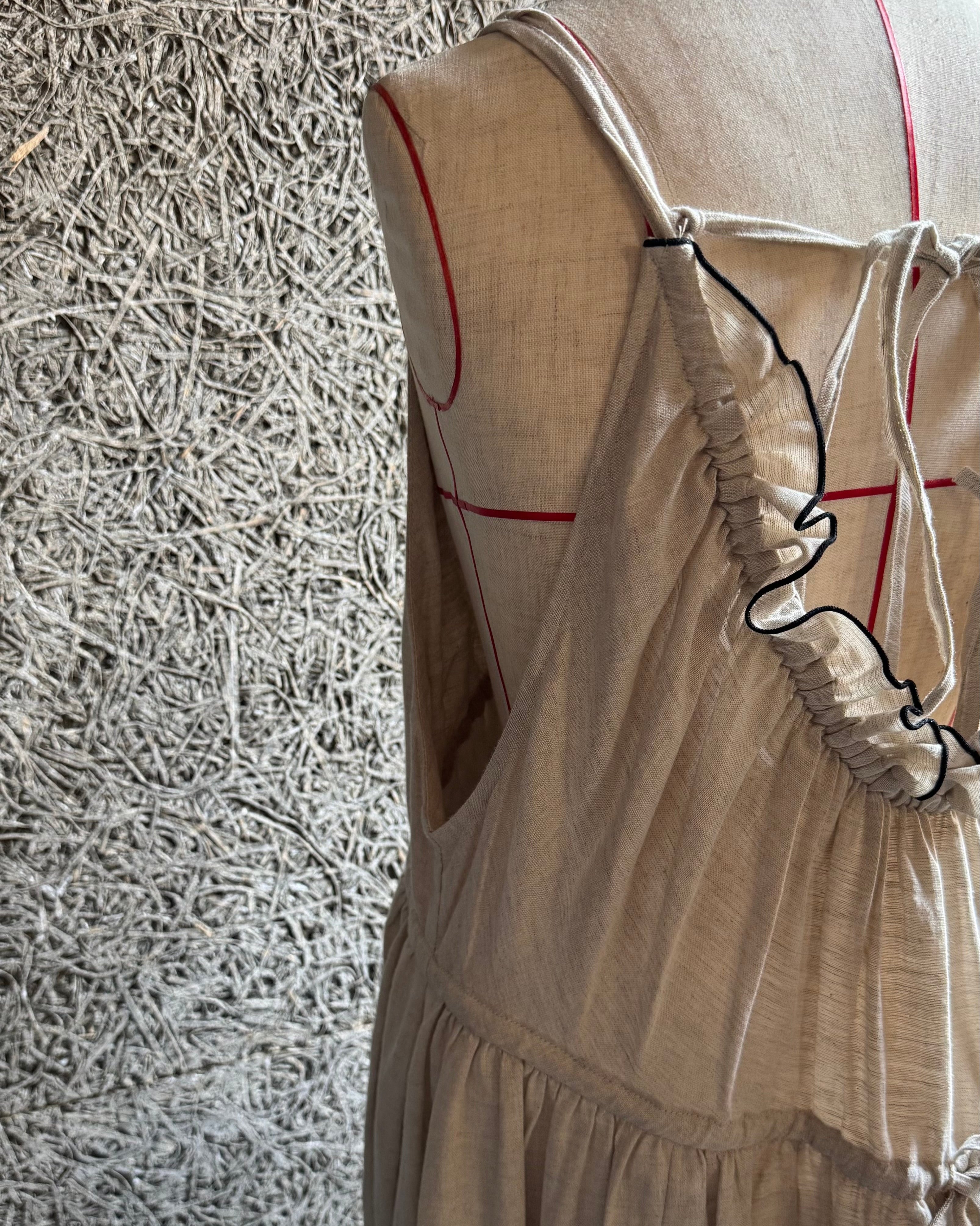 frappé cami dress(écru)