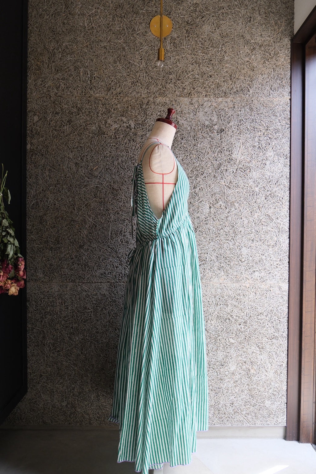 frappé cami dress(green)