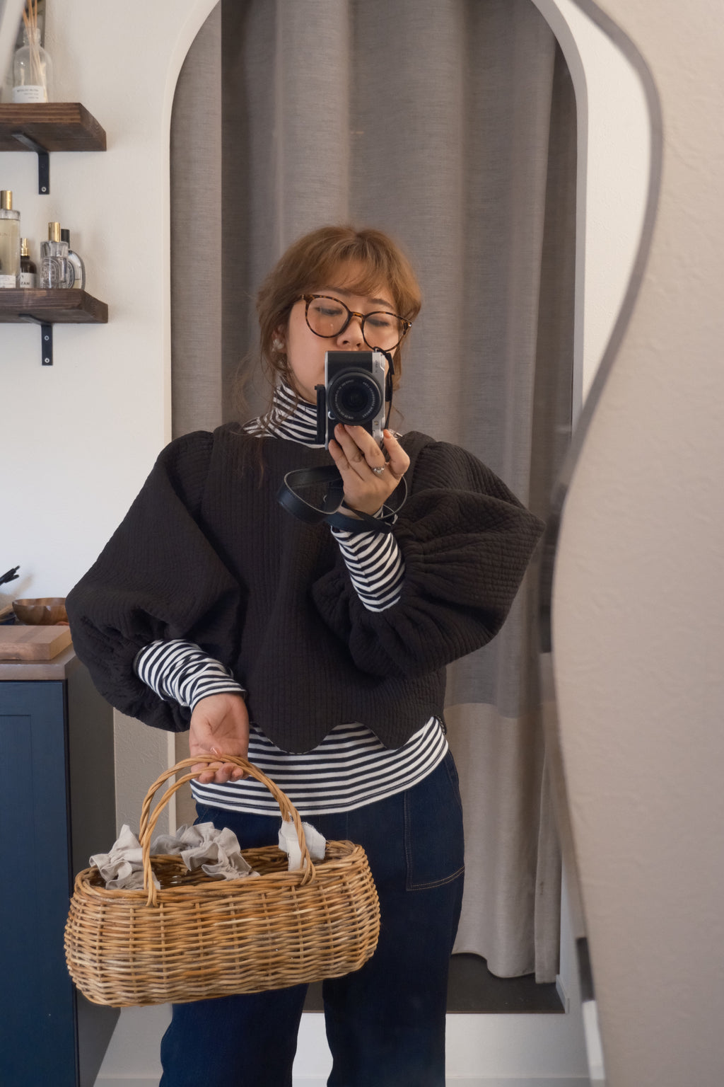 Quilted Puff top