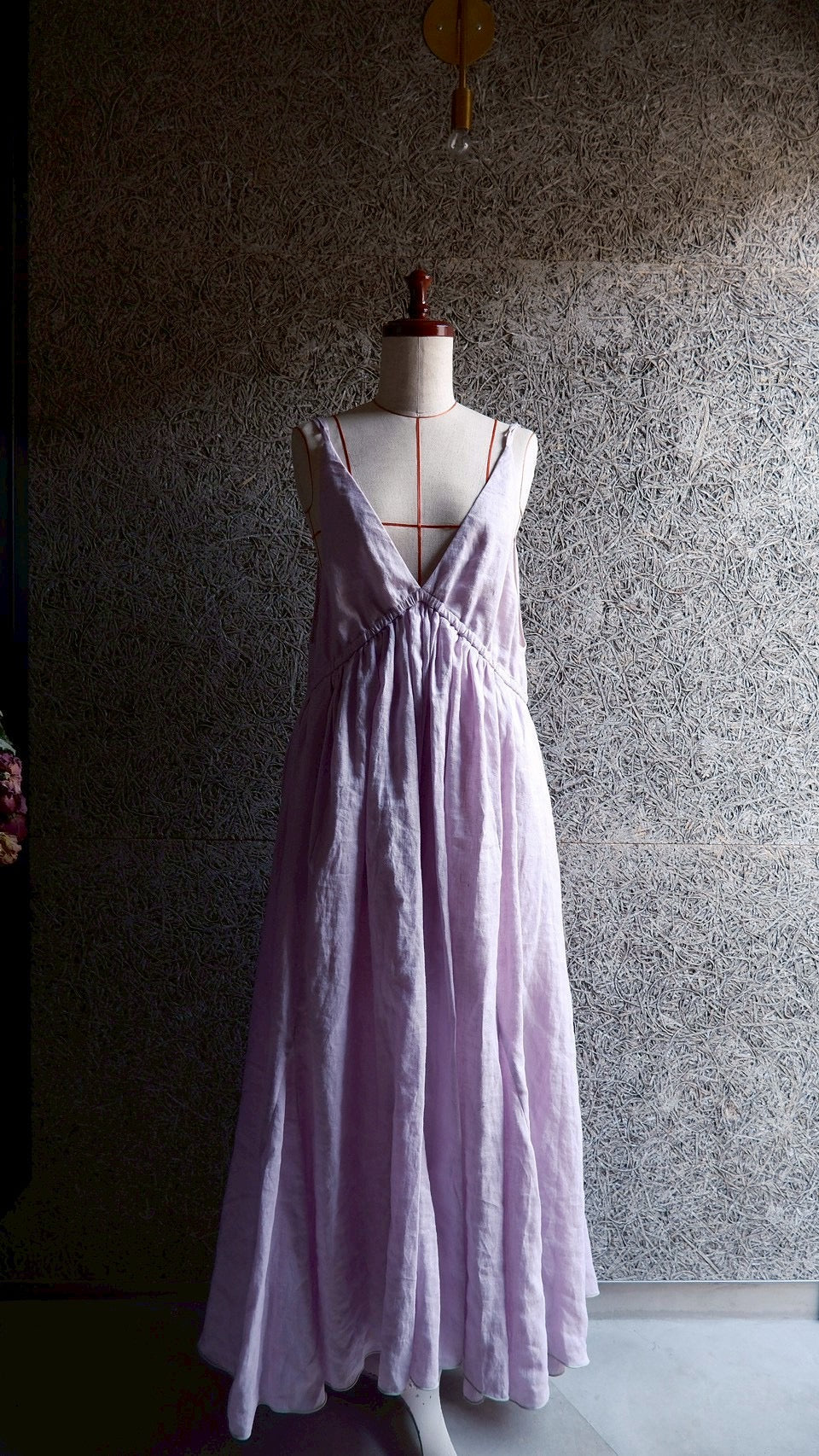 frappé cami dress (lavender pink)