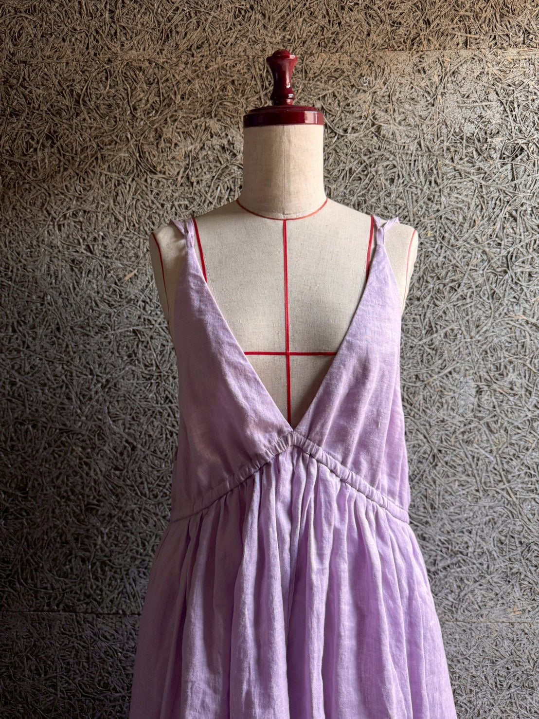 frappé cami dress (lavender pink)
