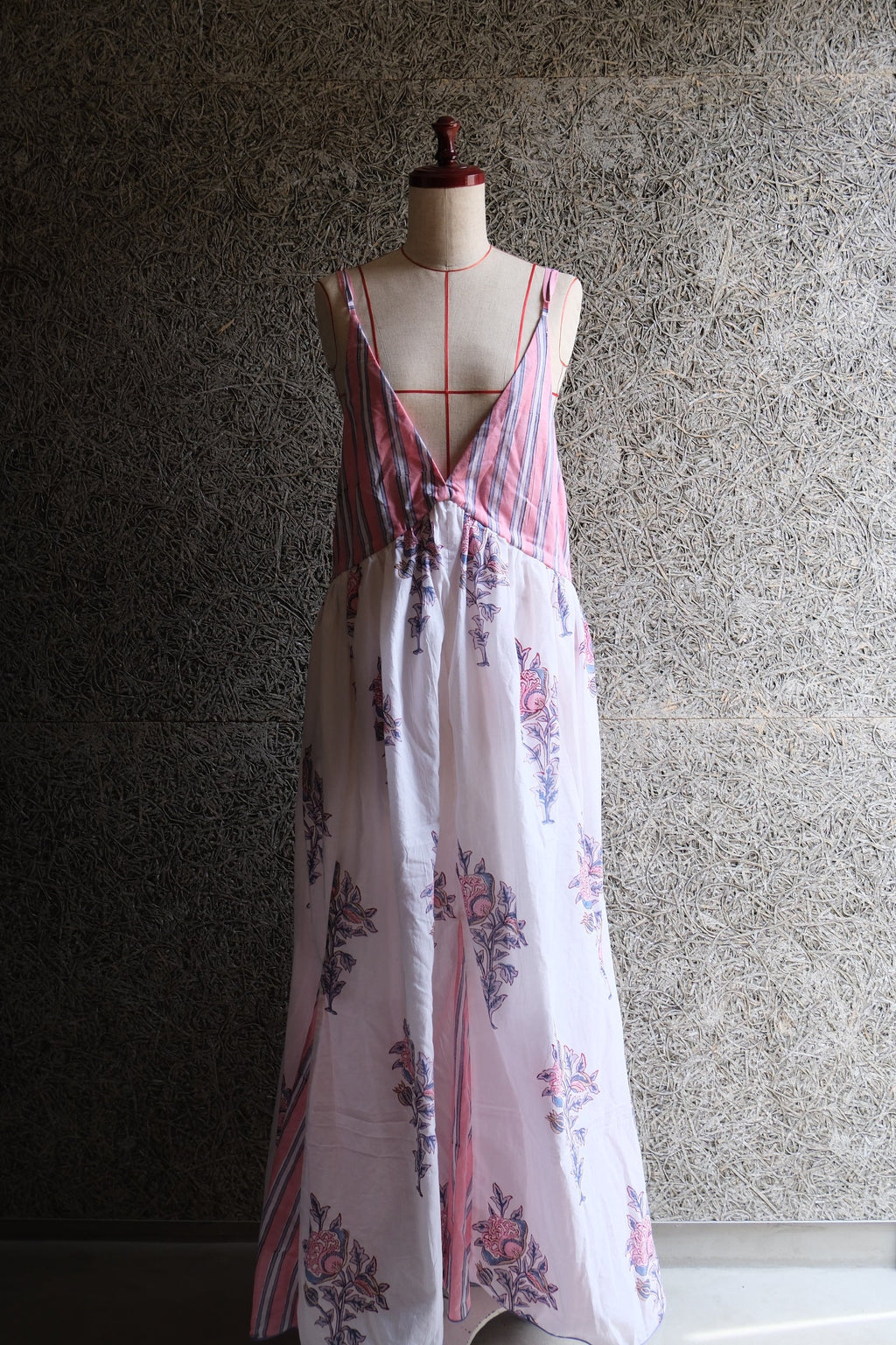 frappé cami dress(パッチワークピンク)