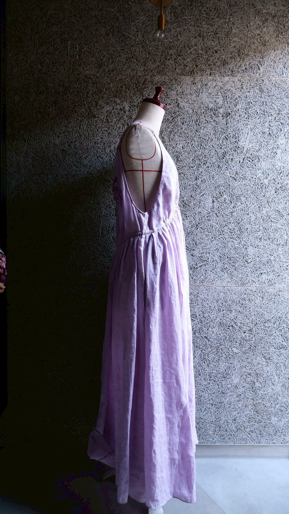 frappé cami dress (lavender pink)