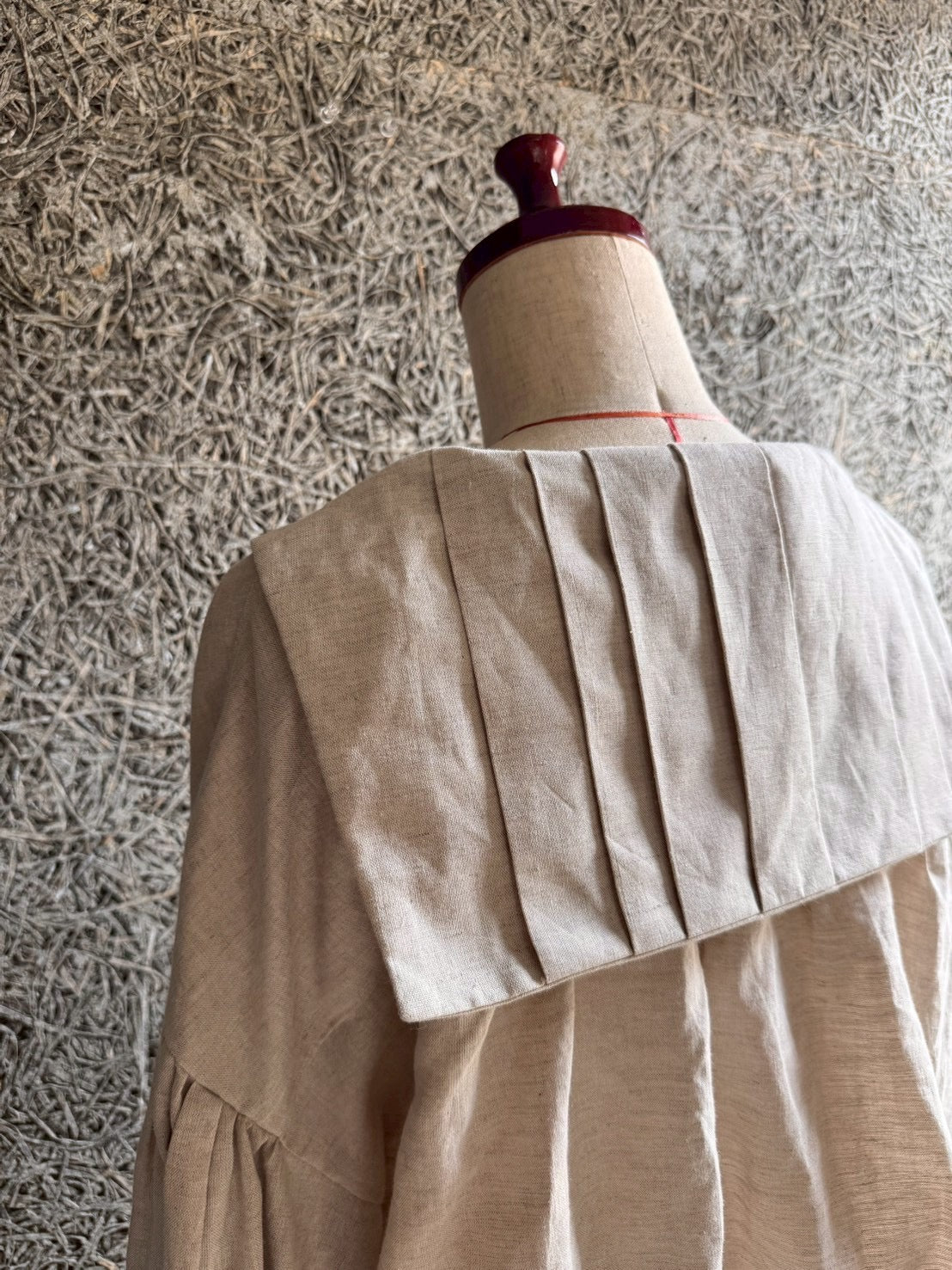 sailor puff blouse - écru