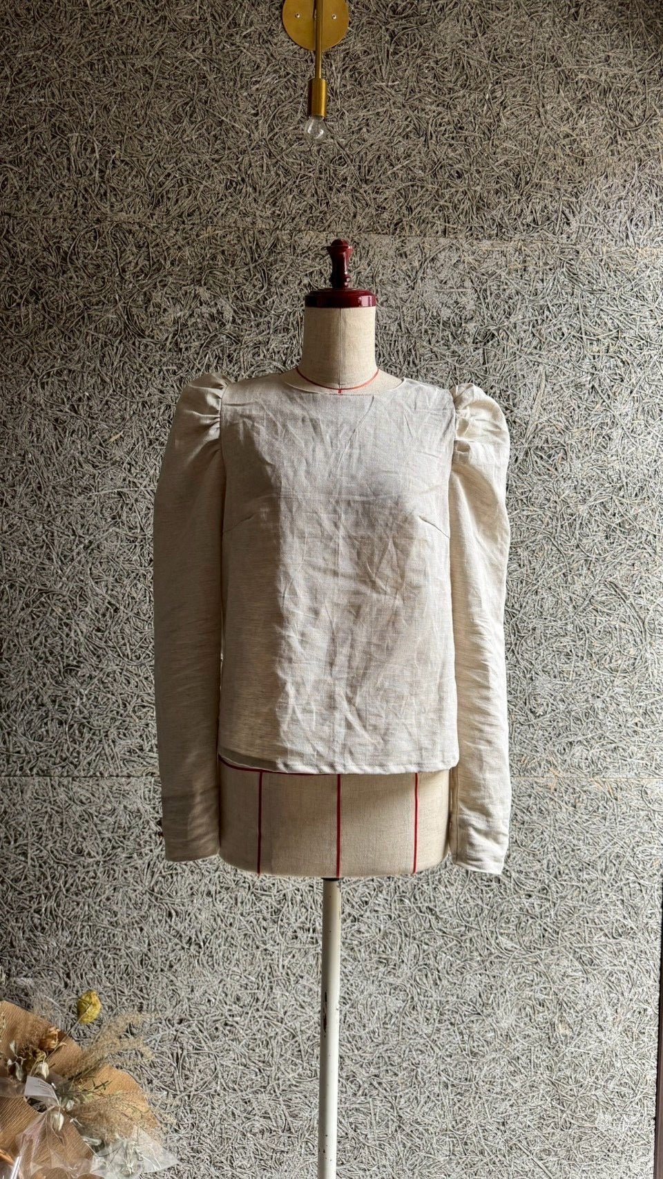 【予約】classic puff sleeve top