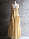 frappé cami dress(mustard)