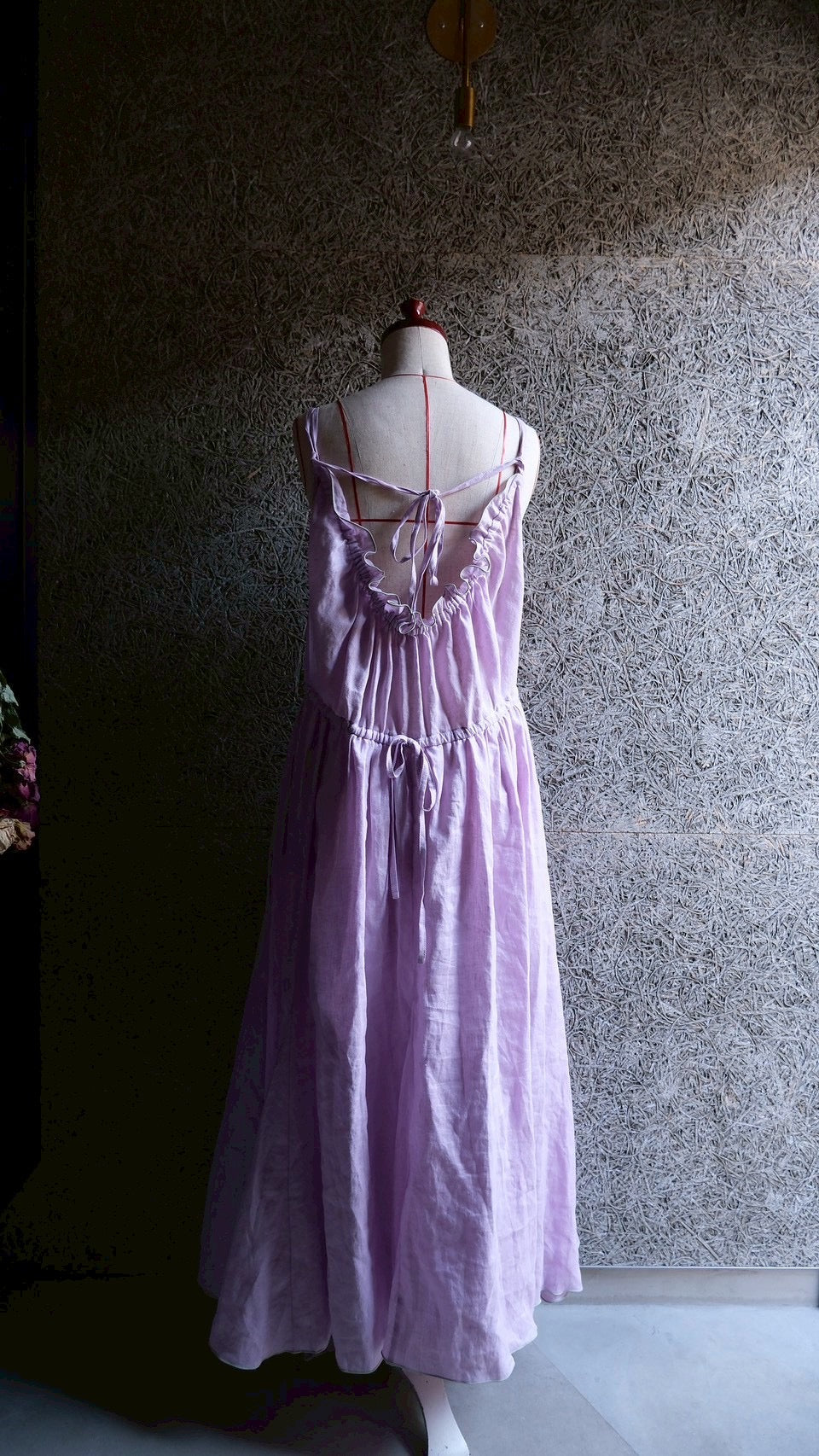 frappé cami dress (lavender pink)