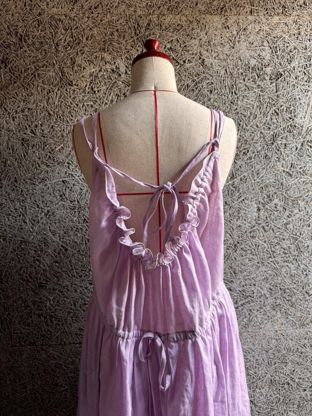 frappé cami dress (lavender pink)
