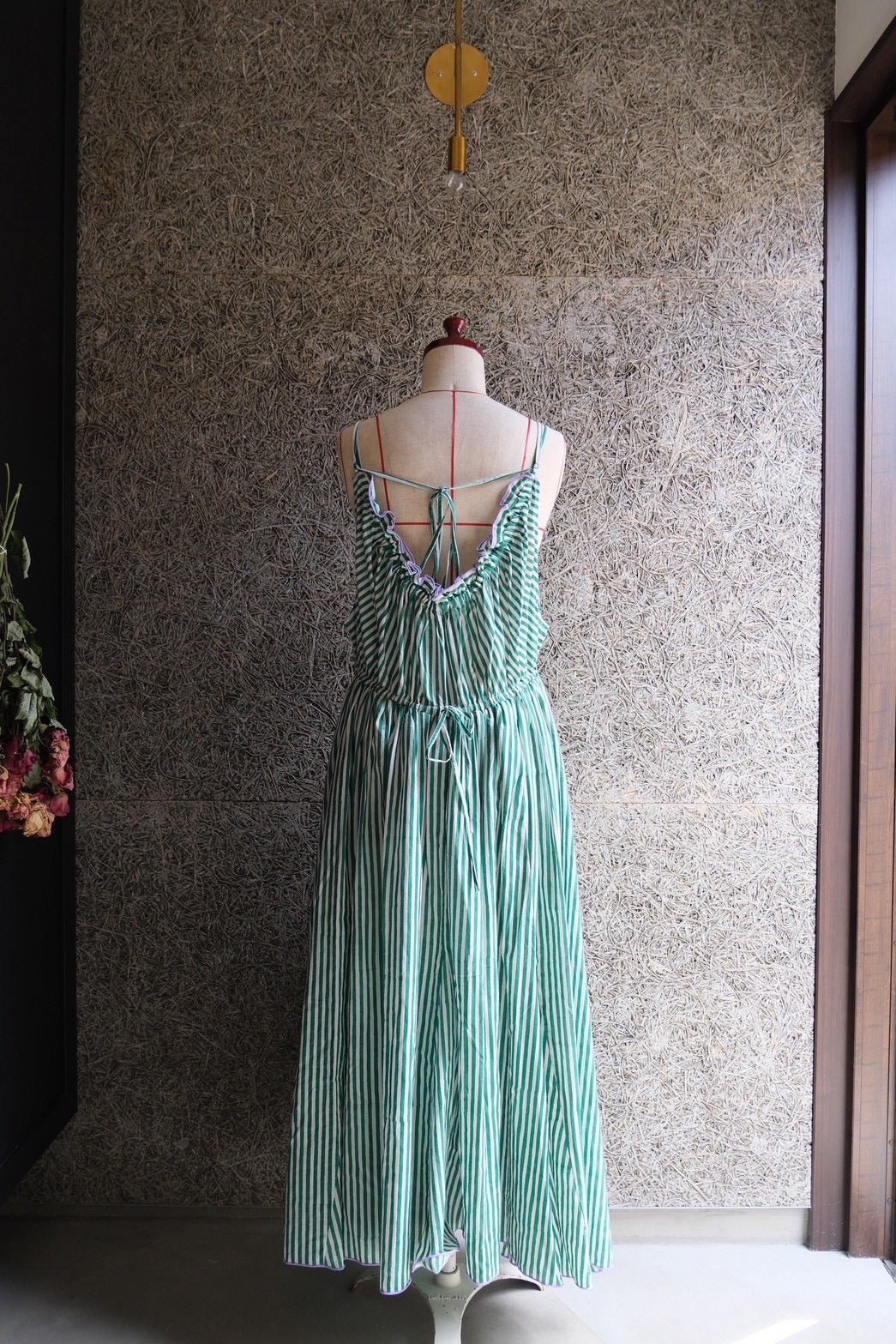 frappé cami dress(green)