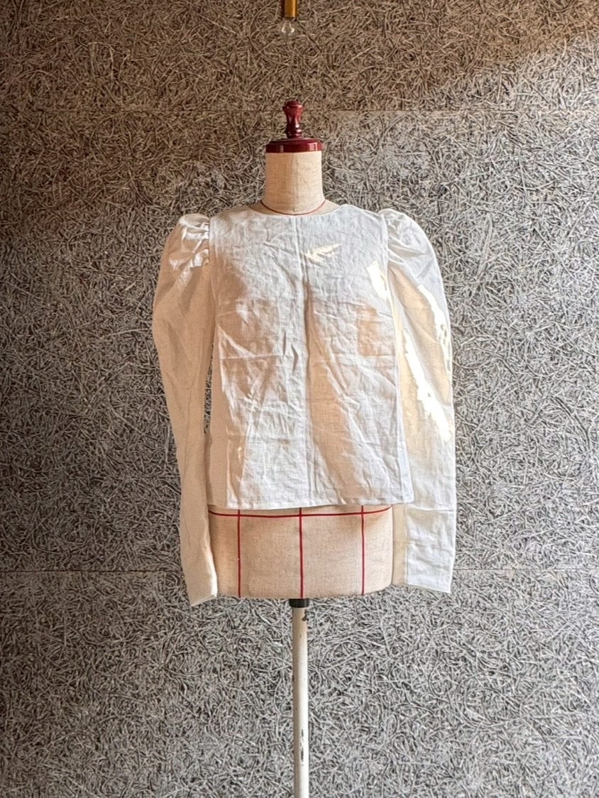 【予約】classic puff sleeve top