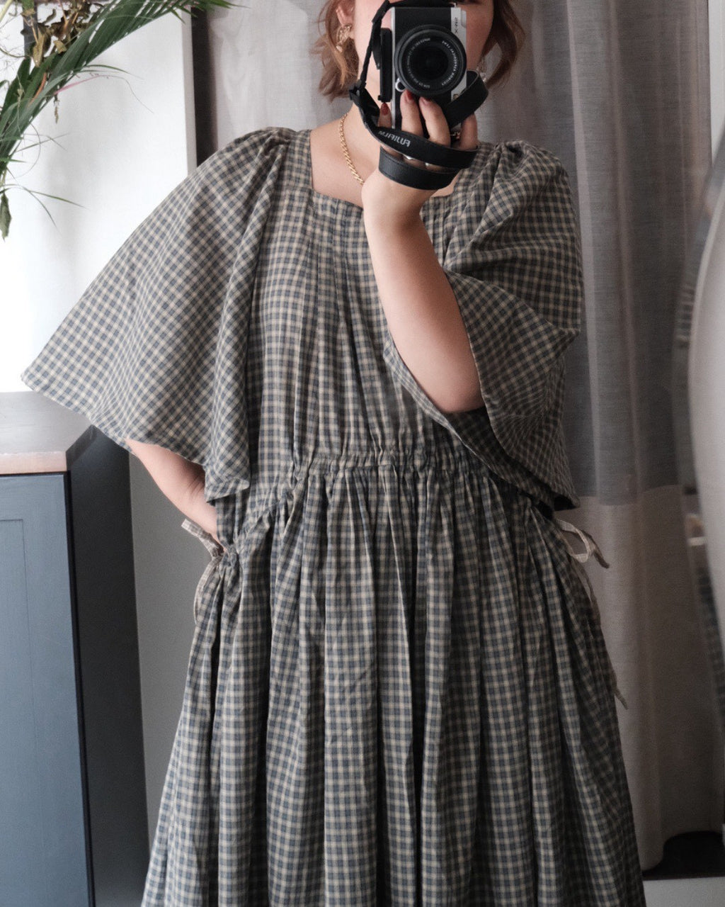 Air Puff Dress｜CHECK