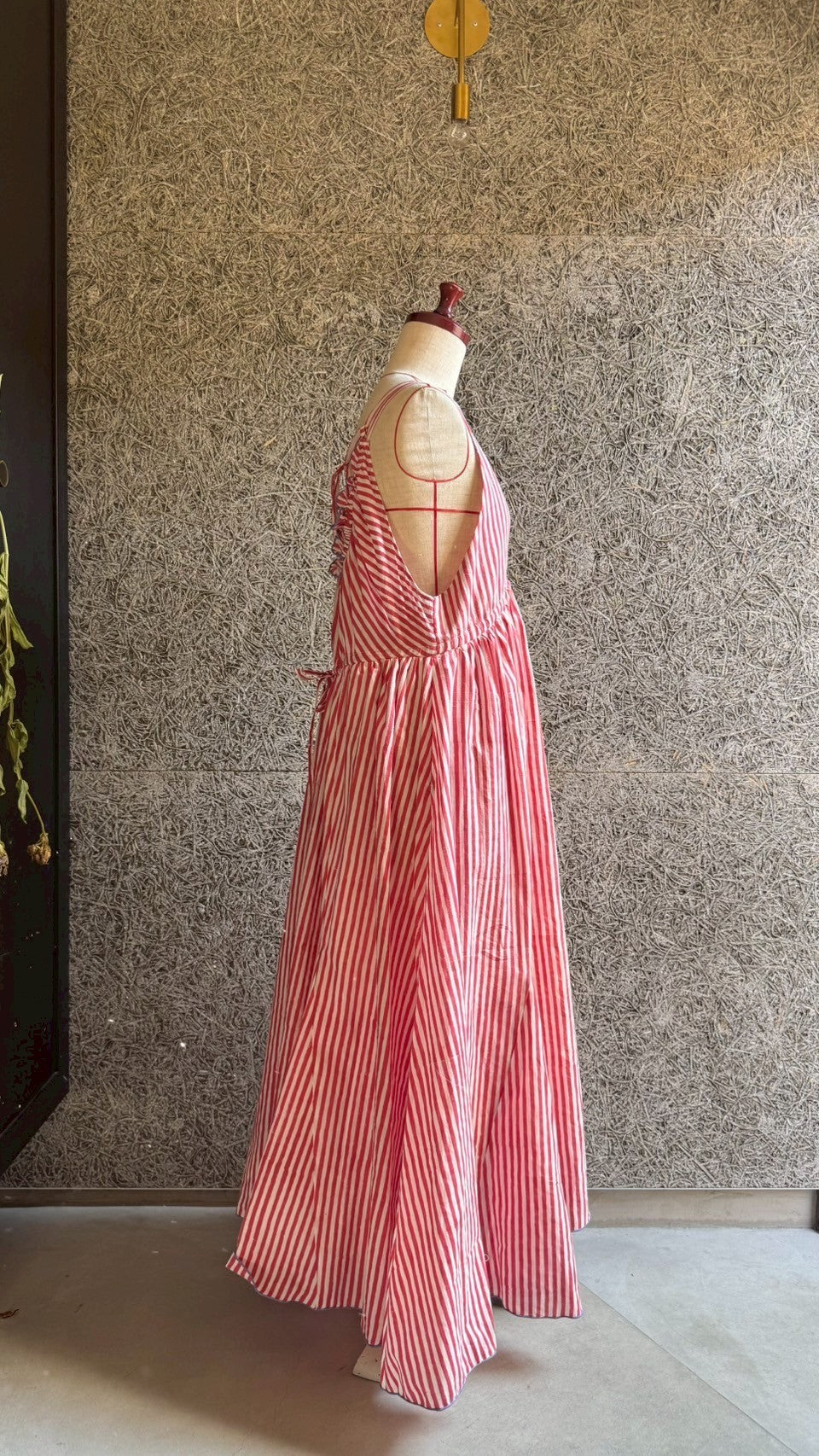 frappé cami dress(red)