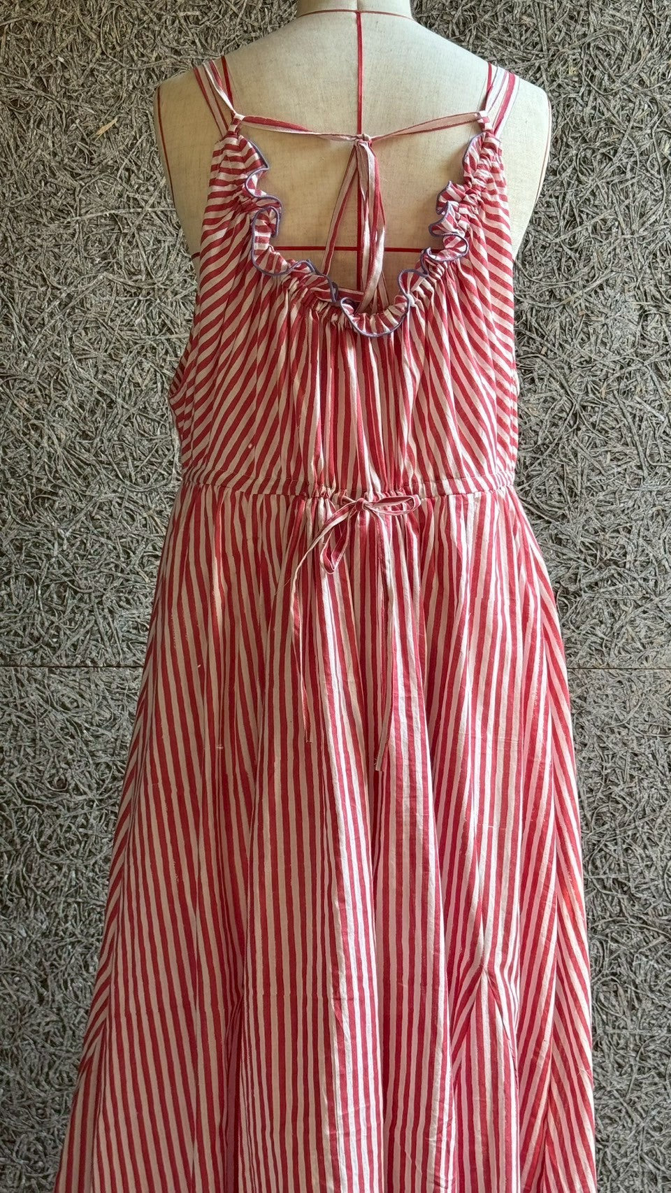 frappé cami dress(red)