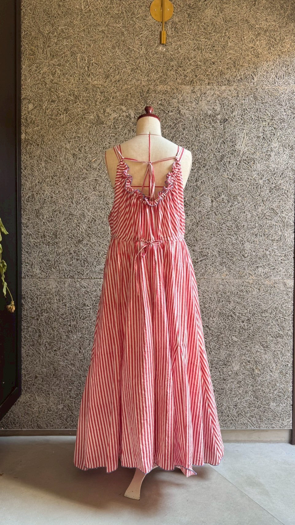 frappé cami dress(red)