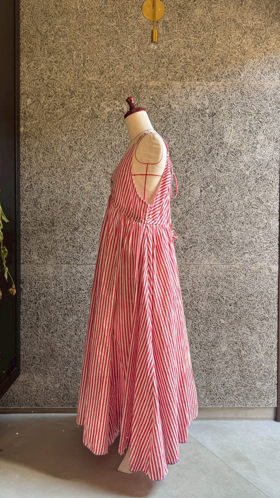 frappé cami dress(red)