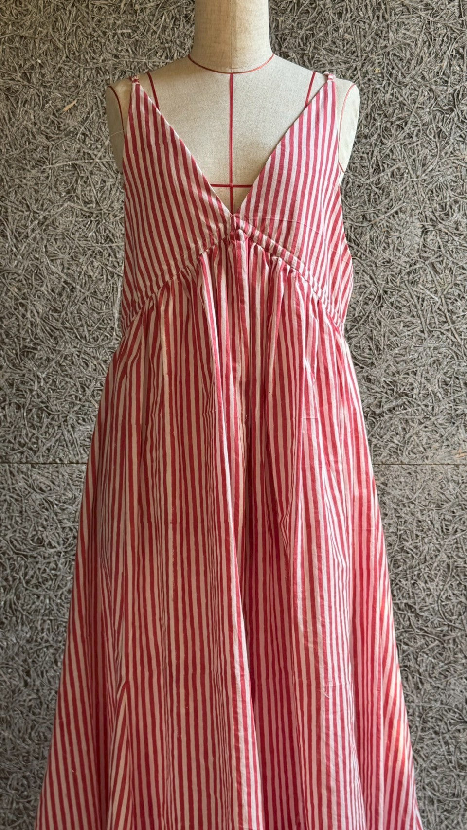 frappé cami dress(red)