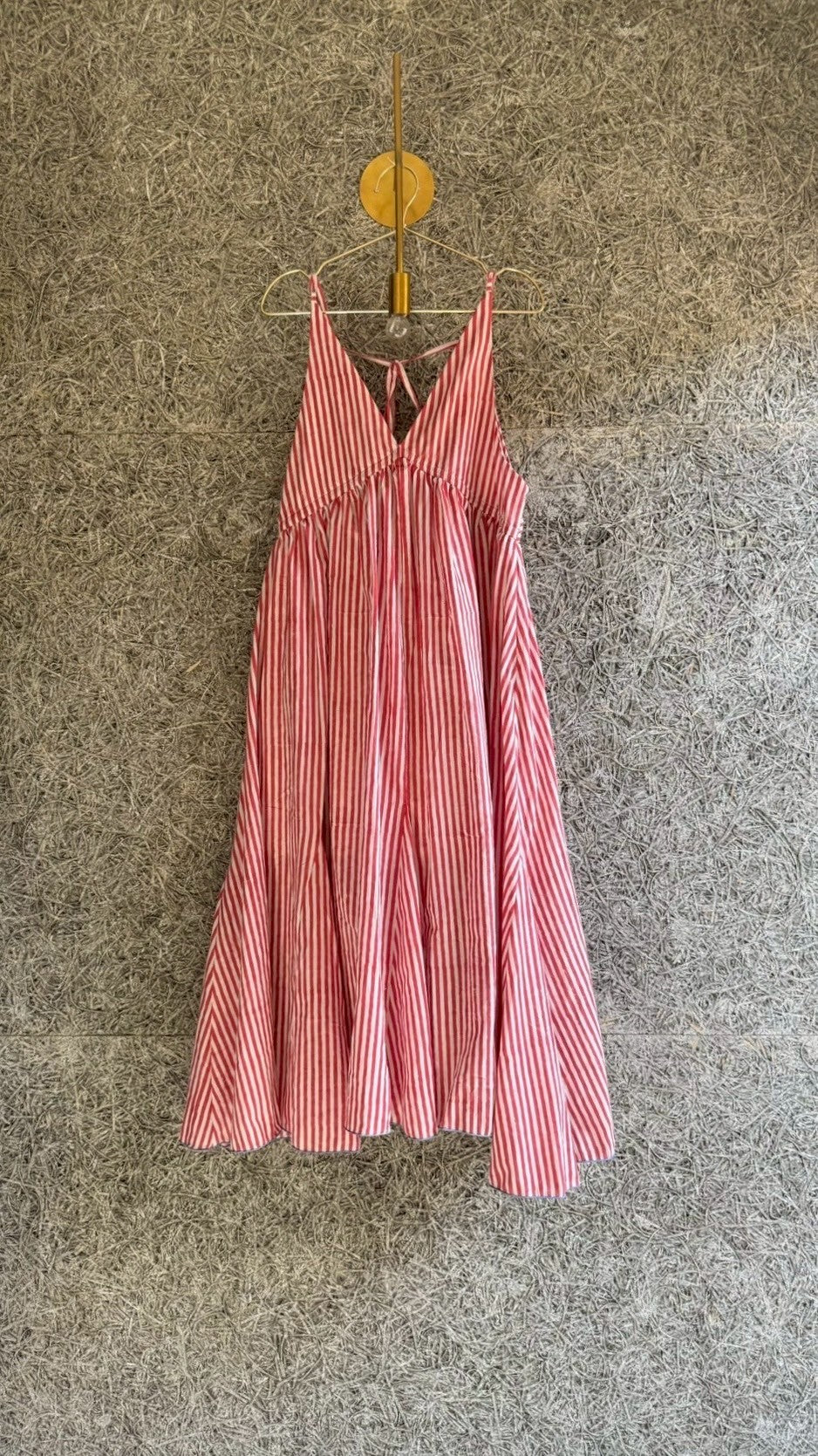 frappé cami dress(red)